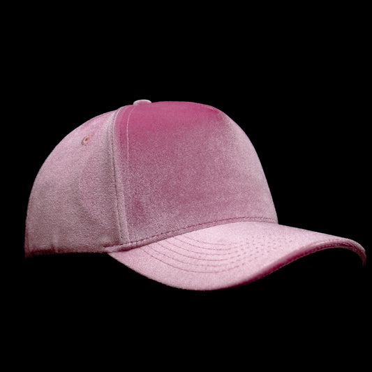 Light Pink Velvet Hat